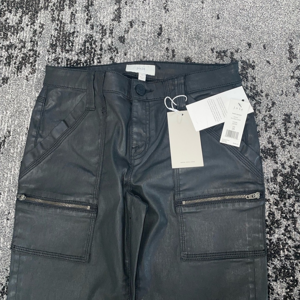 Black coated Josie denim jeans! Brand new!